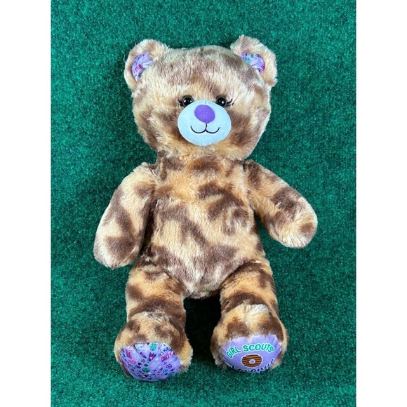 Build-A-Bear Girl Scouts Coconut Caramel Brownie Bear‎ Plush Stiffed Animal - Picture 1 of 3